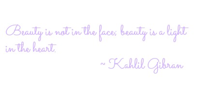 Beauty quote