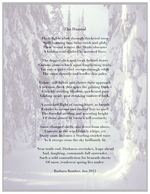 The Hunted Poem- Best Res