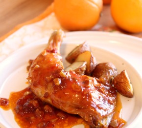 glazed maple chicken