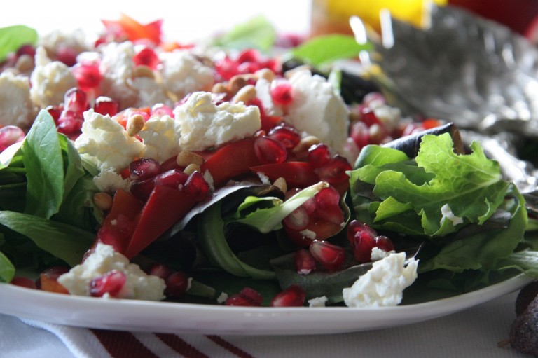 Pomegranate and Feta Salad