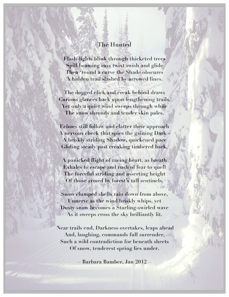 The Hunted Poem- Best Res