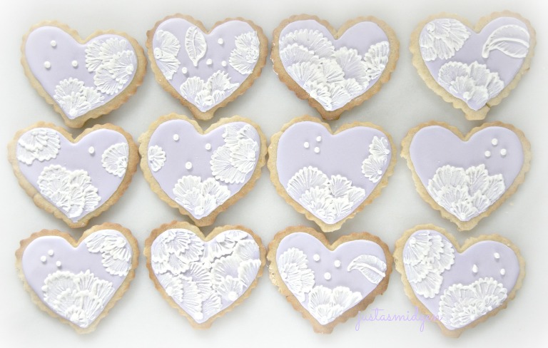 Brush Embroidered Cookies 2