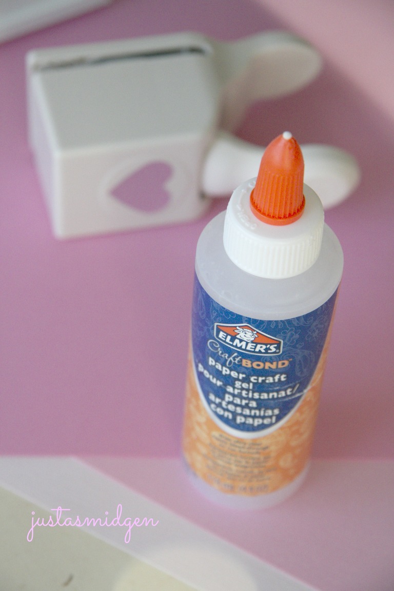 Ombre Paper Hearts B