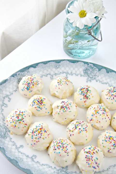 Anginetti Italian Lemon Drop Cookies