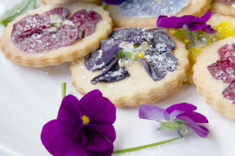 pansy cookies