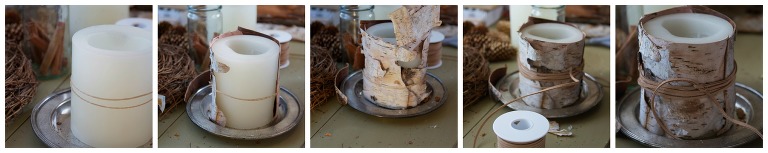 Bark & Leather CandlePicMonkey Collage