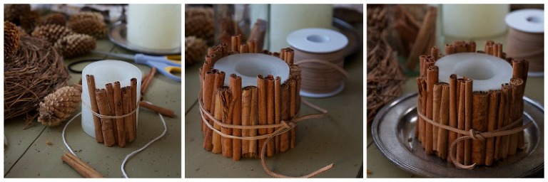 Cinnamon Candle PicMonkey Collage