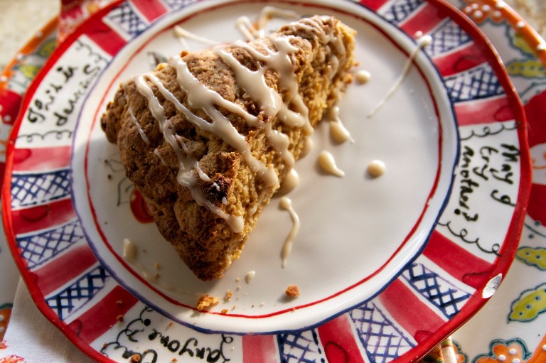 Gluten-Free Pumpkin Spice Scones