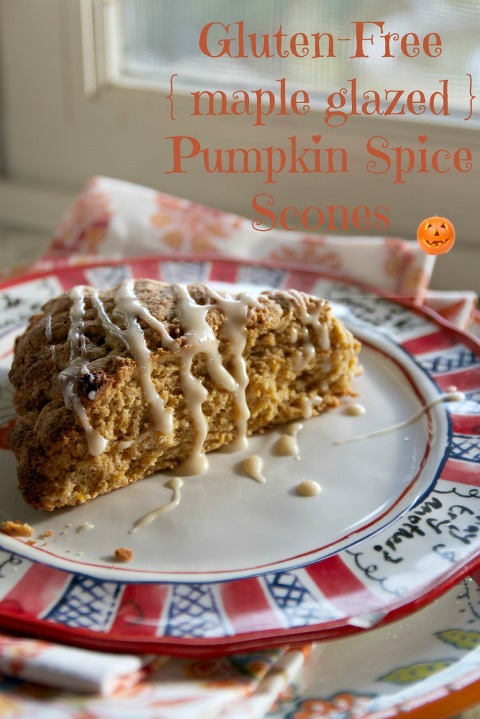Gluten-Free Pumpkin Spice Scones