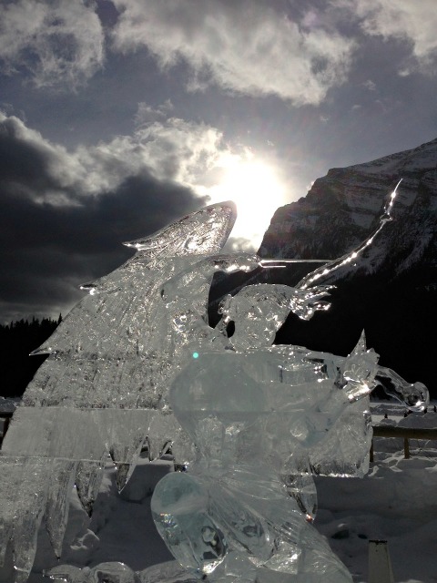 Ice sculpture