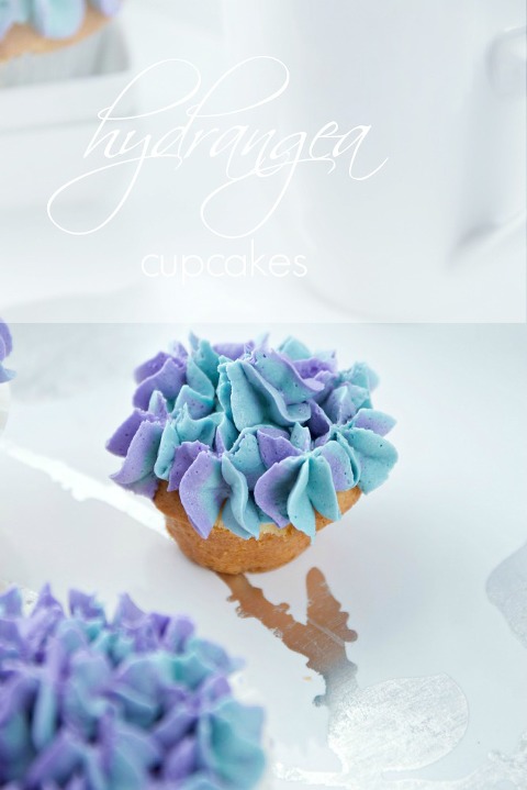 Hydrangea Cupcakes Title 4