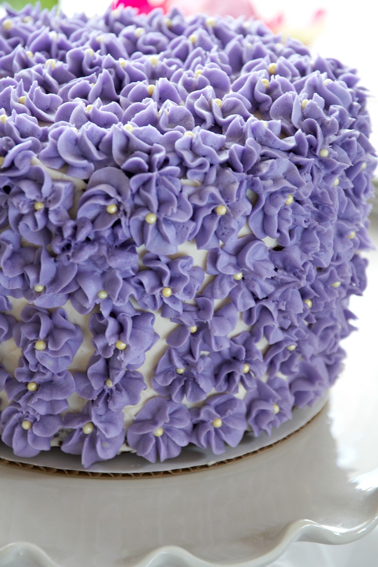 Pansy Cake 9