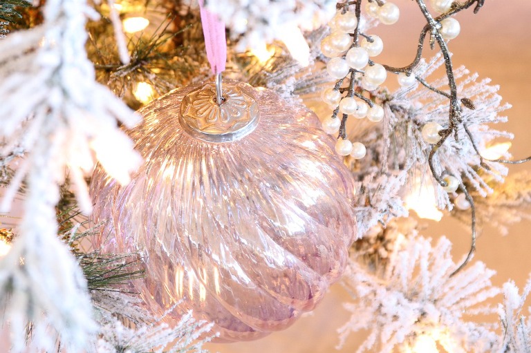 Pink Silver & Gold Christmas Tree 6