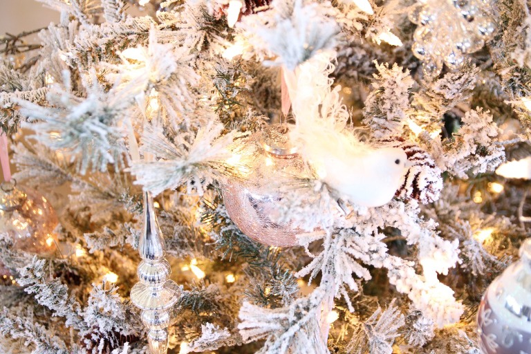 Pink Silver & Gold Christmas Tree 7