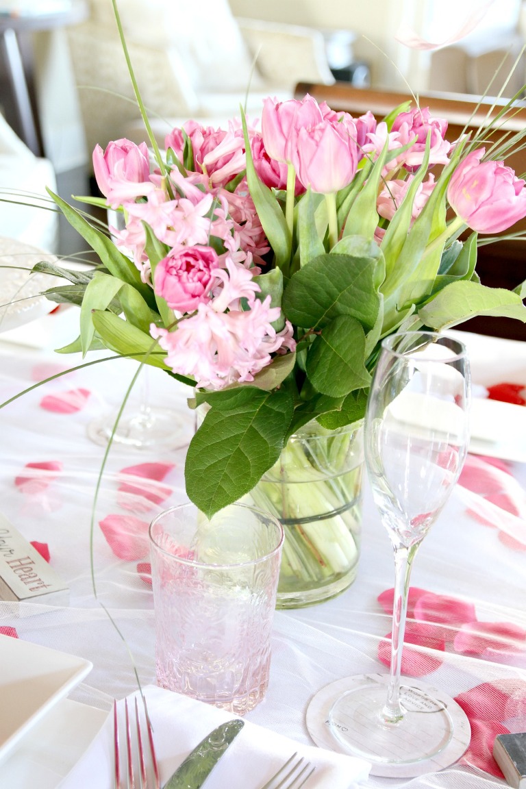 Pretty in Pink Bridal Shower Tabletop 4